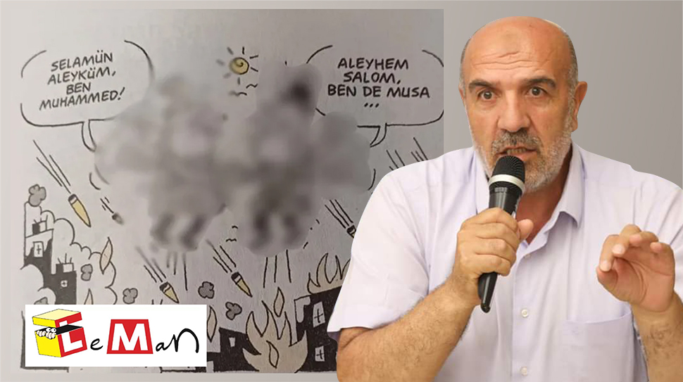 Diyanet-Sen Erzincan Şube Başkanı Zakir Yıldız, Leman dergisinin Hz. Muhammed’e
