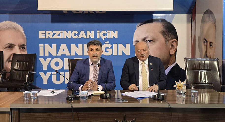 AK Parti Erzincan İl Teşkilatı tarafından düzenlenen İl Yürütme ve