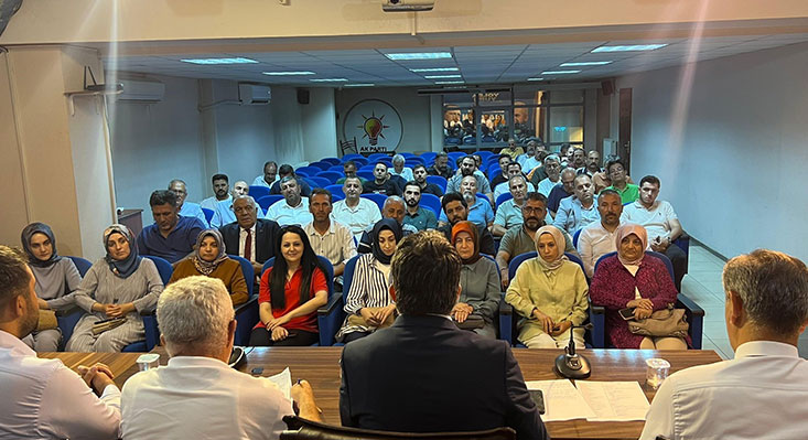 AK Parti Erzincan İl Başkanlığı’nın aylık olağan Yönetim ve Yürütme