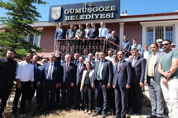 Erzincan Belediye Başkanı Bekir Aksun, MHP Genel Başkan Yardımcısı Sadir