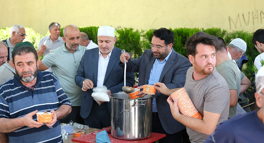 Erzincan İl Müftüsü İsmail Fakirullahoğlu, Müftü Yardımcısı Medet Şahin ile
