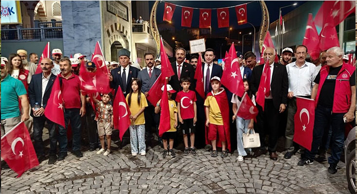 15 Temmuz Demokrasi ve Millî Birlik Günü dolayısıyla Erzincan’ın İliç