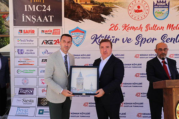 Erzincan’ın Kemah ilçesinde bu yıl 26’ncısı düzenlenen Sultan Melik Kültür