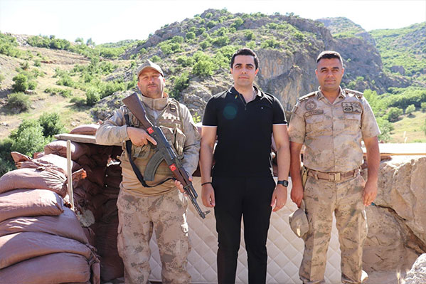Kemah Kaymakamı Resul Tutay, Alp Jandarma Karakol Komutanlığı ve Maksutuşağı
