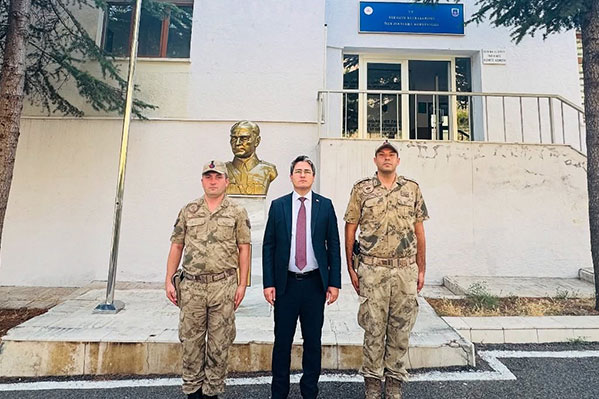 Kemaliye ilçesinde görev yapan güvenlik güçlerinin çalışmalarına destek ve yakın