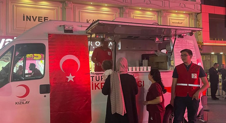 Türk Kızılay Erzincan Şubesi, 15 Temmuz Demokrasi ve Millî Birlik