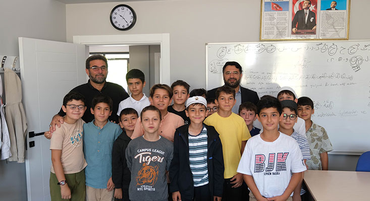 Erzincan İl Müftüsü İsmail Fakirullahoğlu, İl Müftülüğü’ne bağlı Divarcı Kur’an