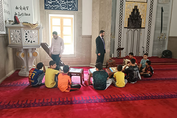 İliç İlçe Müftüsü İsa Karasu, ilçede yaz döneminde devam eden Kur’an