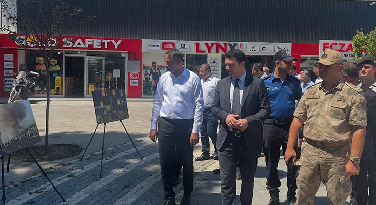 Erzincan’ın İliç ilçesinde düzenlenen 15 Temmuz Demokrasi ve Millî Birlik