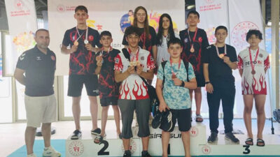 Giresun’da düzenlenen Anadolu Yıldızlar Ligi Yüzme 1. Etap Yarışları, Türkiye’nin