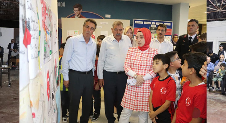 Erzincan’ın Üzümlü ilçesinde, 15 Temmuz Demokrasi ve Millî Birlik Günü