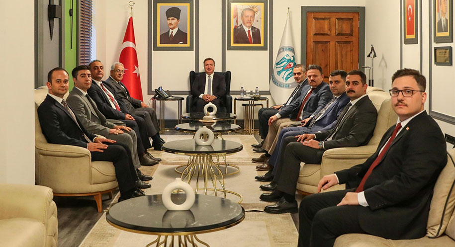 2025 yılı genel teftişi kapsamında Erzincan’a gelen İçişleri Bakanlığı Mülkiye