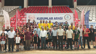 Erzincan Gençlik ve Spor İl Müdürlüğü koordinesinde düzenlenen Kurumlar Arası