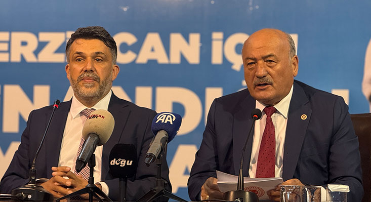 AK Parti Erzincan Milletvekili Süleyman Karaman ve İl Başkanı Alpay