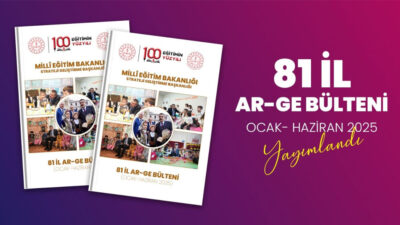 Erzincan İl Millî Eğitim Müdürlüğü, 2025 AR-GE Bülteni’nde yer alan