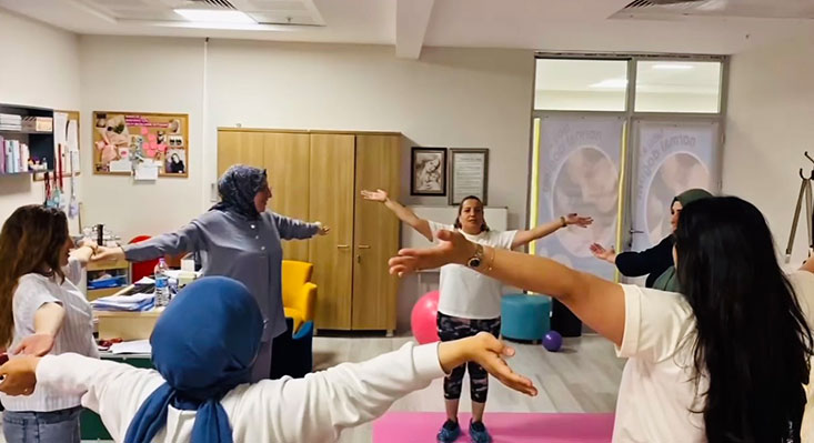 Erzincan Mengücek Gazi Eğitim ve Araştırma Hastanesi bünyesindeki Gebe Sınıfı,
