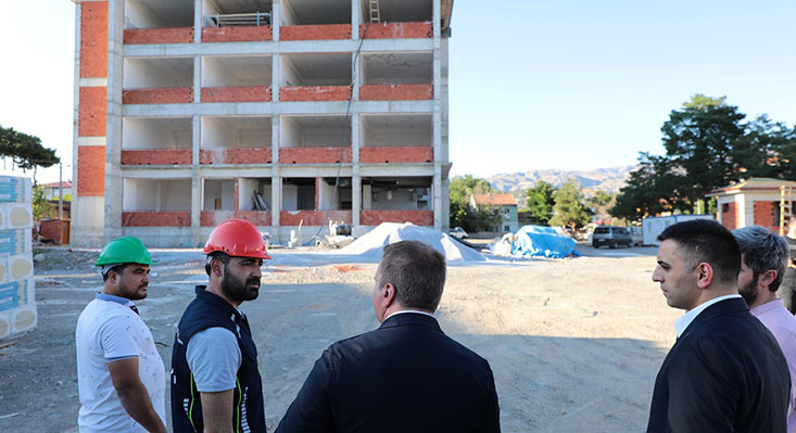 Erzincan Valisi Hamza Aydoğdu, eğitim altyapısını güçlendirmek ve öğrencilerin daha