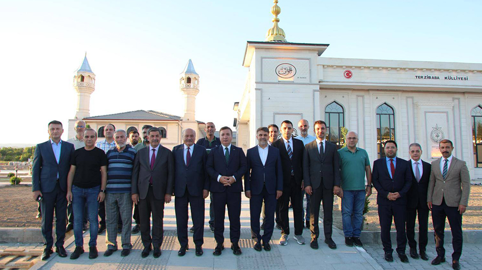 29 Ağustos’ta yapılacak açılış öncesi, Terzi Baba Külliyesi’ndeki çalışmalar yerinde