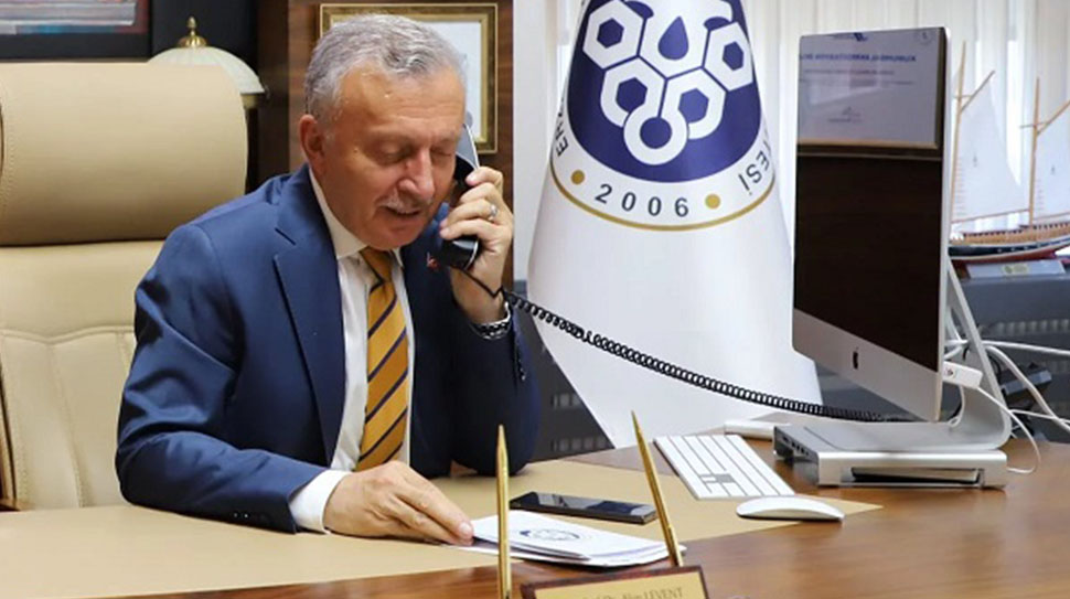 Erzincan Binali Yıldırım Üniversitesi Rektörü Prof. Dr. Akın Levent, TRT