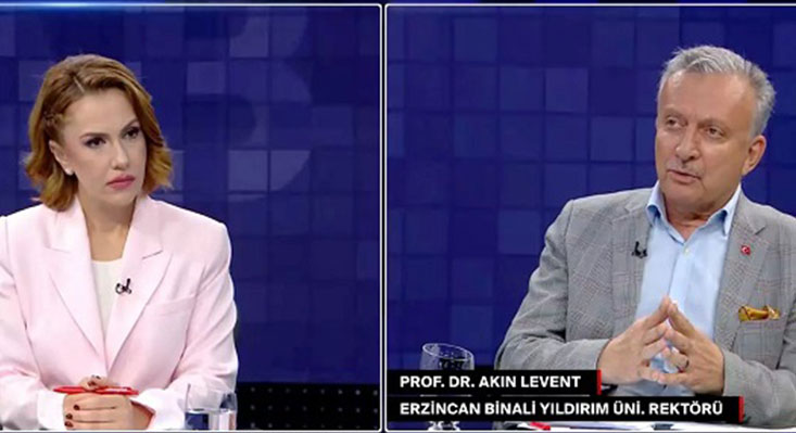     Erzincan Binali Yıldırım Üniversitesi Rektörü Prof. Dr. Akın
