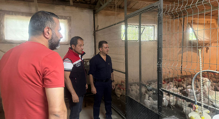 Erzincan Tarım ve Orman İl Müdürü Alper Koçaker, Yaylabaşı beldesinde