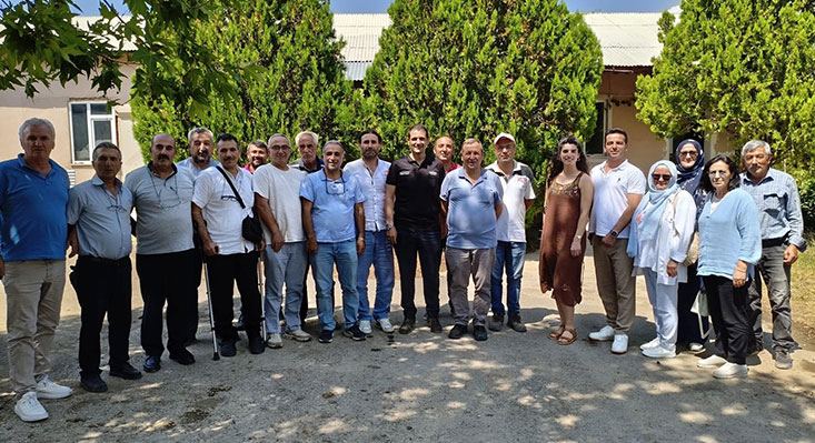 Erzincan Bahçe Kültürleri Araştırma Enstitüsü, teknik komite heyeti eşliğinde Bahçeli
