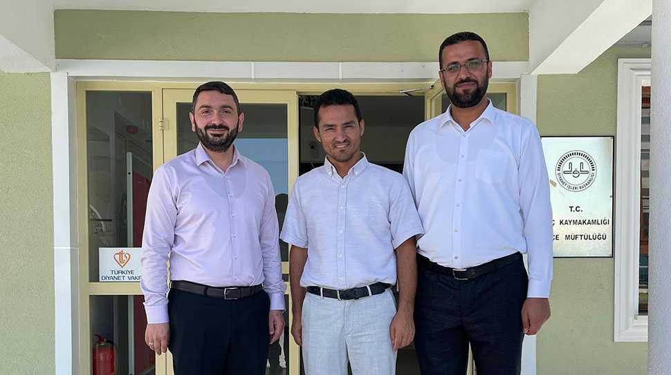 Kemaliye İlçe Müftüsü Ahmet Düzgün, geçtiğimiz günlerde İliç İlçe Müftülüğü