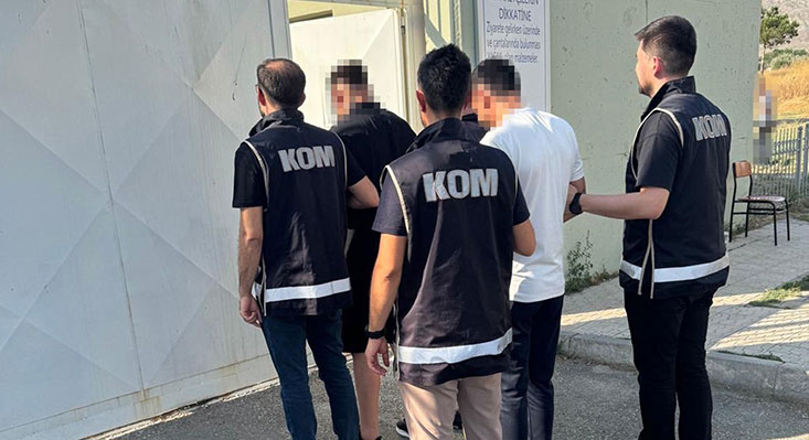 Erzincan’da tehdit ve şantajla haksız kazanç sağladıkları belirlenen şüphelilere yönelik