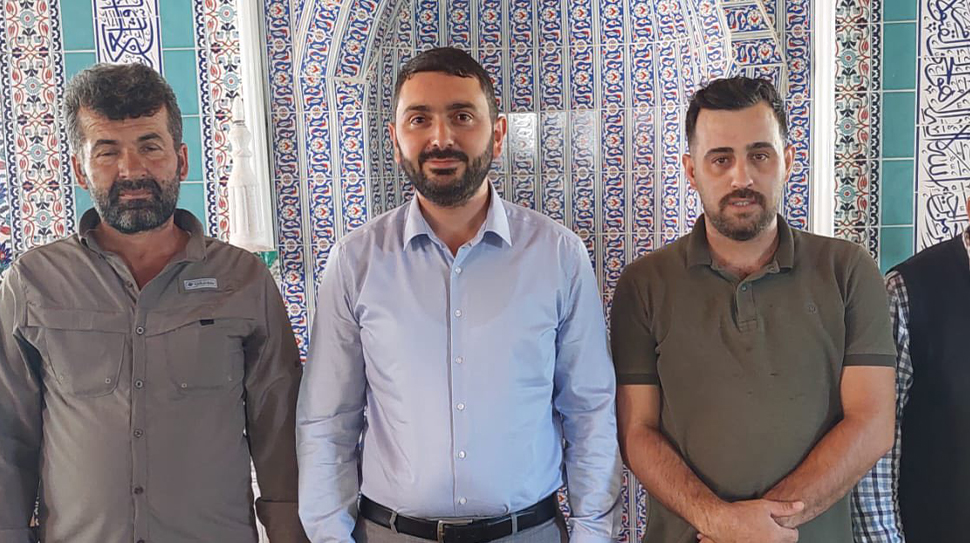İliç İlçe Müftüsü İsa Karasu, din hizmetlerini yerinde görmek, köy