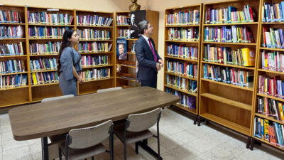 Kemaliye’de eğitime ve okuma kültürüne destek amacıyla İlçe Halk Kütüphanesi’nde