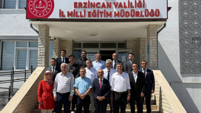 Erzincan İl Millî Eğitim Müdürü Hacı Ömer Kartal başkanlığında, eğitim