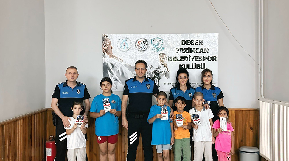 Erzincan İl Emniyet Müdürlüğü Toplum Destekli Polislik Şube Müdürlüğü, “Erzincan