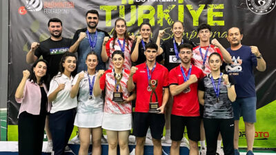 19-23 Ağustos 2025 tarihleri arasında Ankara’da, Türkiye Badminton Federasyonu Spor