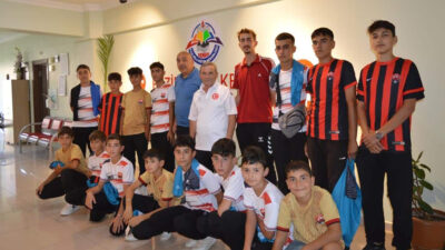 Değer Erzincan Kemah Spor Kulübü yönetici ve sporcuları ilçe Milli