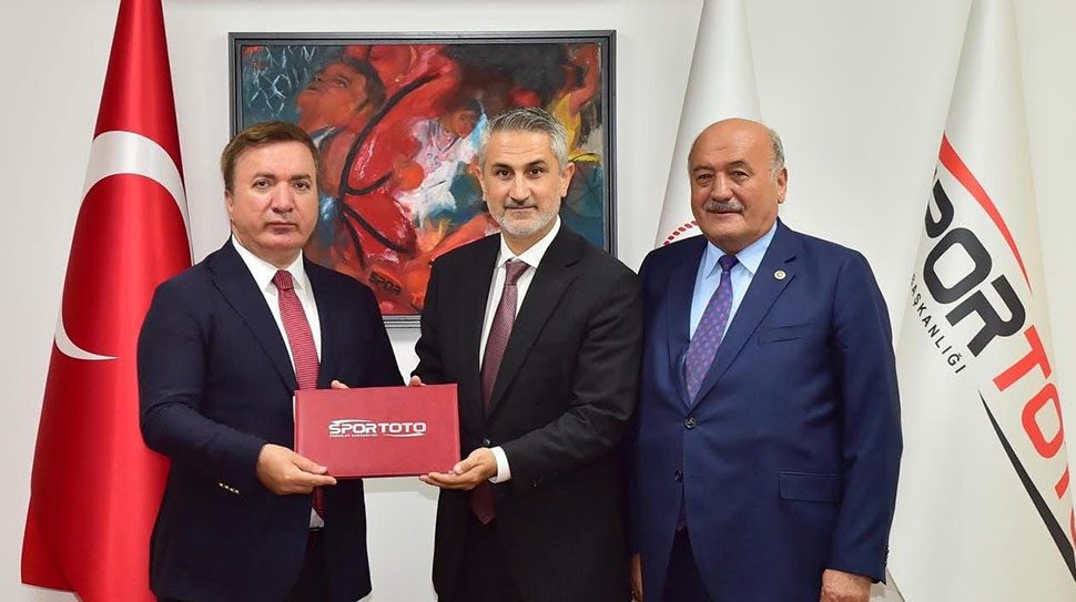 Spor Toto Teşkilatı ve TOKİ ile yapılan görüşmeler sonrası Erzincan’da