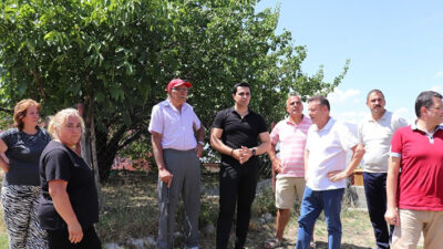 Kemah Kaymakamı Resul Tutay, Akyünlü, Kazankaya, Olukpınar, Çakırlar ve Sarıyazı