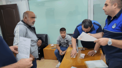 Erzincan Belediyesi zabıta ekipleri, dilencilik faaliyetlerine yönelik denetimlerinde farklı gelen