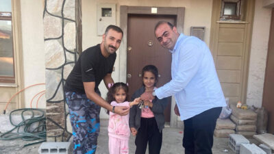 Altınbaşak Beldesi’nde 2013’te başlayan kentsel dönüşüm projesi kapsamında son 27