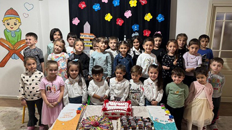 Erzincan Şekerci İsmail Kur’an Kursu’nda, minik öğrencilerin eğitim yolculuğuna manevi