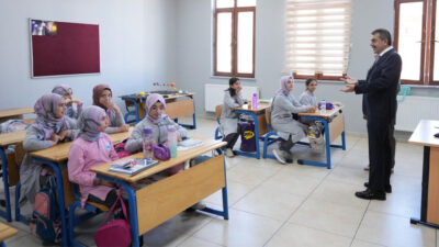 Erzurum’daki programı kapsamında bir dizi temasta bulunan Milli Eğitim Bakanı