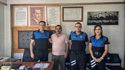 Erzincan İl Emniyet Müdürlüğü Toplum Destekli Polislik Şube Müdürlüğü ekipleri,