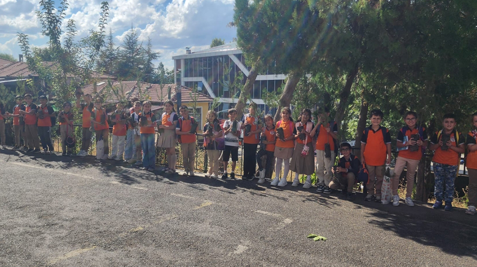 İliç Orman İşletme Şefliğince 23 Nisan ilkokulunda öğrencilere Çevre bilinci