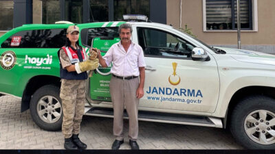 Erzincan’ın Çağlayan ilçesinde, jandarma ekipleri duyarlı bir davranışa imza attı.