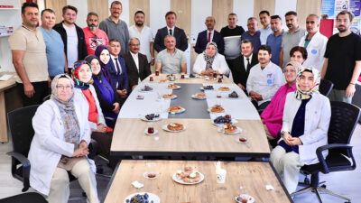 Erzincan Valisi Hamza Aydoğdu, Fen Lisesi’ni ziyaret ederek öğretmen ve