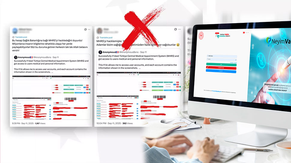 Son günlerde sosyal medyada yayılan, Türkiye’nin Merkezi Hekim Randevu Sistemi