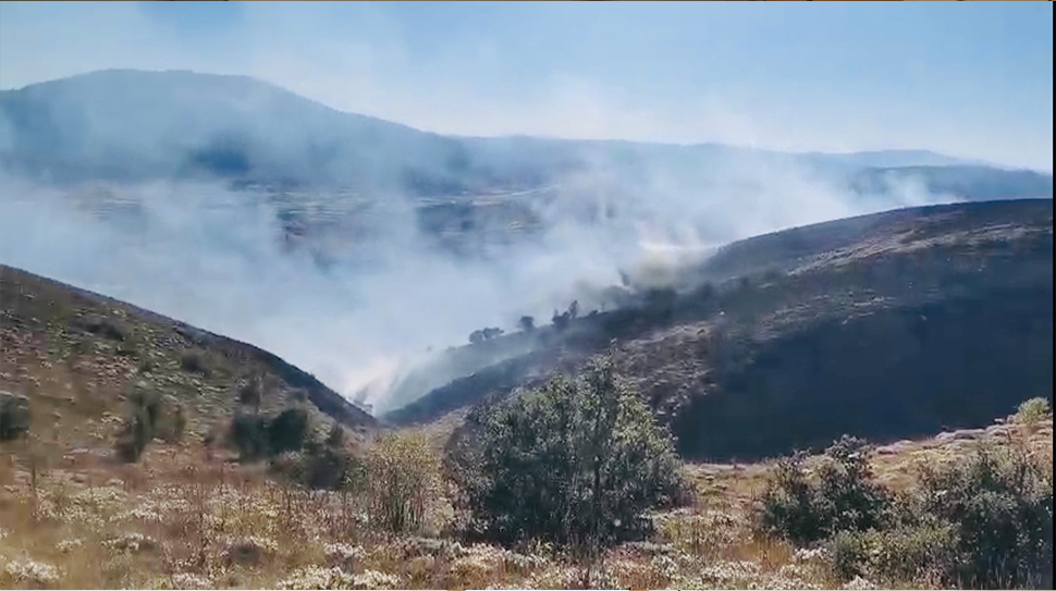 Erzincan’ın Refahiye ilçesinde Kaçak ve Çatalçam köyleri çevresinde çıkan arazi