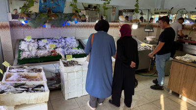 1 Eylül’de sona eren av yasağının ardından Erzincan’daki balık tezgahlarında