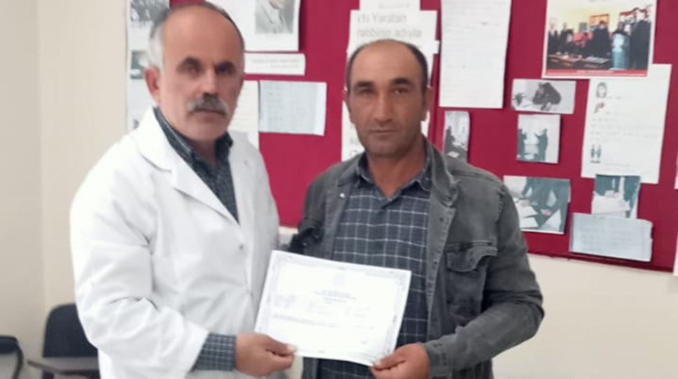 Çayırlı Halk Eğitim Merkezi, Cumhurbaşkanı Erdoğan’ın başlattığı okuma yazma seferberliği