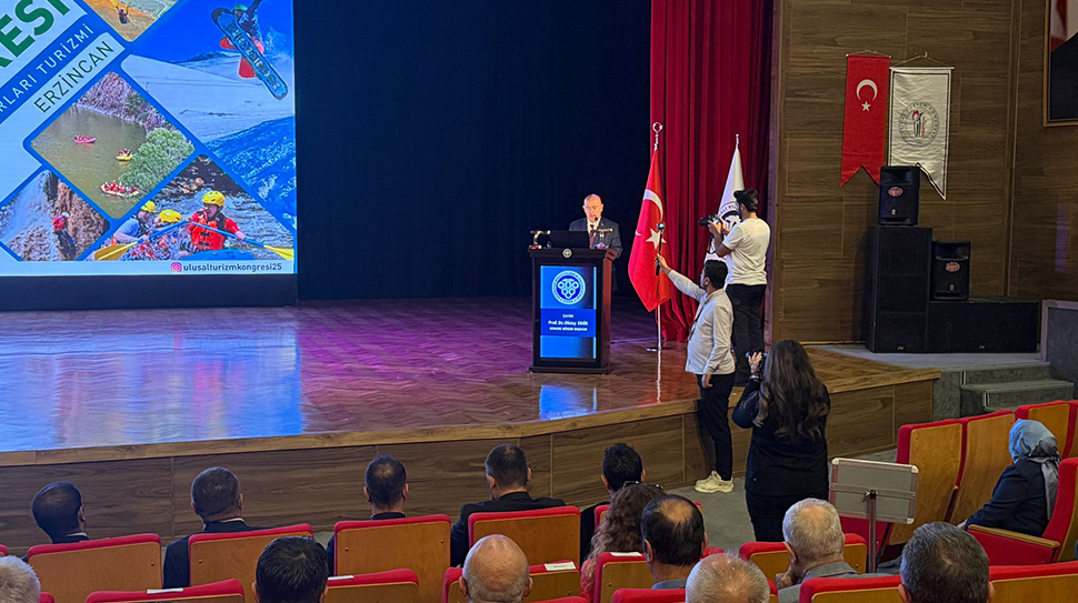 ERZİNCAN, TURİZM ALANINDA TÜRKİYE’NİN ÖNDE GELEN AKADEMİK ETKİNLİKLERİNDEN BİRİ OLAN