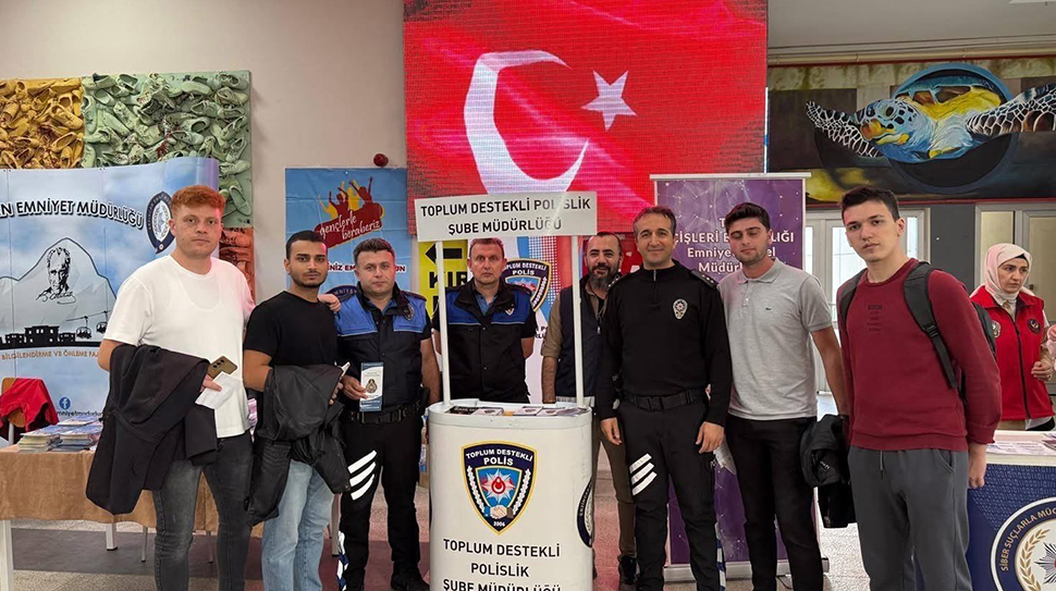 Erzincan İl Emniyet Müdürlüğü, gençlerin güvenliğini önceleyen bir çalışmaya daha